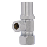 Eastman 04456LF 3/8 in. OD x 5/8 in. OD Compression Multi-Turn Angle Stop Valve Loose Key