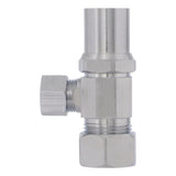 Eastman 04456LF 3/8 in. OD x 5/8 in. OD Compression Multi-Turn Angle Stop Valve Loose Key - 3