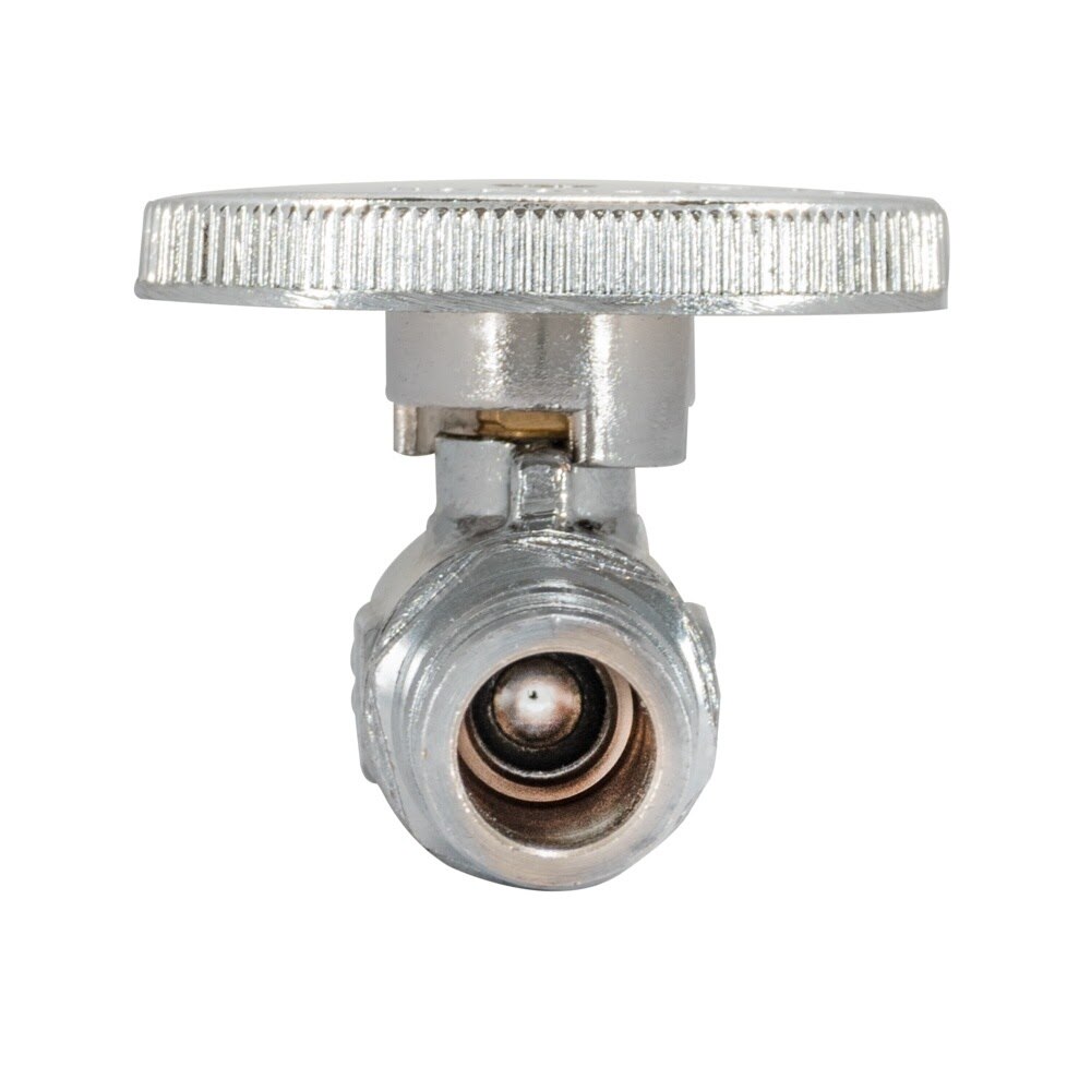Eastman 10718LF 1/2 in. PEX Expansion x 1/2 in. PEX Expansion Quarter Turn Straight Stop Valve - 3