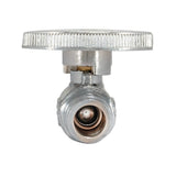 Eastman 10718LF 1/2 in. PEX Expansion x 1/2 in. PEX Expansion Quarter Turn Straight Stop Valve - 3