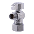 Eastman 10720LF 3/8 in. OD x 5/8 in. Compression Quarter Turn Angle Stop Valve No Nut or Sleeve