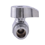 Eastman 10723LF 3/8 in. OD x 1/2 in. Expansion PEX Quarter Turn Straight Stop Valve - 3