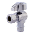 Eastman 10724LF 3/8 in. OD x 1/2 in. PEX Quarter Turn Expansion Angle Stop Valve