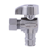 Eastman 10724LF 3/8 in. OD x 1/2 in. PEX Quarter Turn Expansion Angle Stop Valve - 2