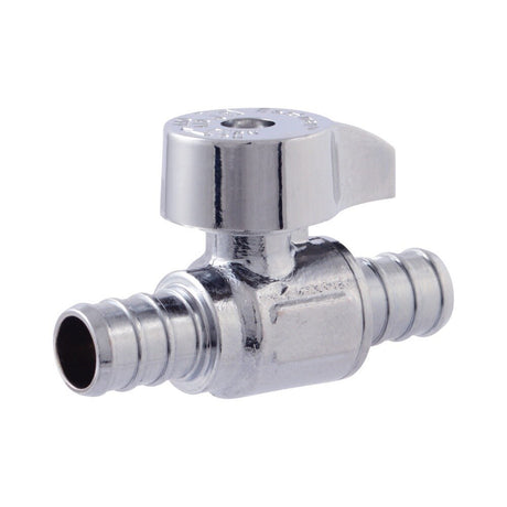 Eastman 10725LF 1/2 in. PEX x 1/2 in. PEX Quarter Turn Straight Stop Valve