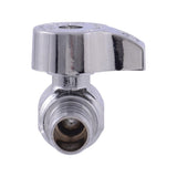Eastman 10725LF 1/2 in. PEX x 1/2 in. PEX Quarter Turn Straight Stop Valve - 3