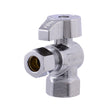 Eastman 10731LF 3/8 in OD x 3/8 in FIP Quarter Turn Angle Stop Valve