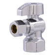 Eastman 10733LF 3/8 in. OD x 1/2 in. FIP Quarter Turn Lead Free Angle Stop Valve
