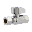 Eastman 10734LF 3/8 in. OD x 3/8 in. Female Compression Quarter Turn Repair Stop Valve