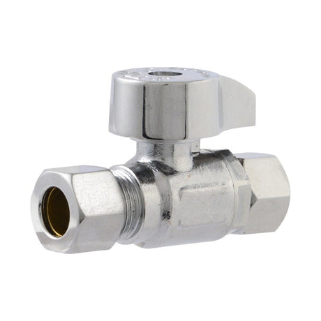 Eastman 10734LF 3/8 in. OD x 3/8 in. Female Compression Quarter Turn Repair Stop Valve