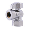 Eastman 10735LF 1/2 in. FIP x 1/2 in. or 7/16 in. Slip Joint Quarter Turn Angle Stop Valve