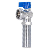 Eastman 10759 1/2 in. x 3/4 in. Quarter Turn Washing Machine Stop Valve with Blue Handle