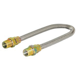 Eastman 10SS505030 3/8 in. OD x 30 in. Stainless Steel Gas Connector with 1/2 in. MIP Ends