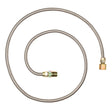 Eastman 10SS515060 3/8 in. OD x 60 in. Stainless Steel Gas Connector 1/2 in. FIP x 1/2 in. MIP
