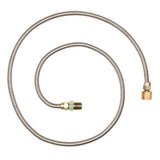 Eastman 10SS515072 3/8 in. x 72 in. Stainless Steel Gas Connector with 1/2 in. FIP x 1/2 in. MIP