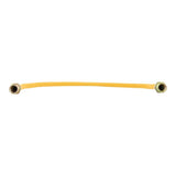 Eastman 10YE505030 3/8 in OD x 30 in L Yellow Stainless Steel Gas Connector with 1/2 in MIP Ends - 3