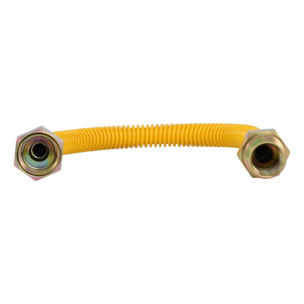 Eastman 10YE515012B 12 in Stainless Steel Gas Connector 3/8 in OD 1/2 in FIP x 1/2 in MIP - 3