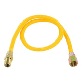 Eastman 10YE515036B 3/8 in. OD x 36 in. Stainless Steel Gas Connector 1/2 in. FIP x 1/2 in. MIP - 2