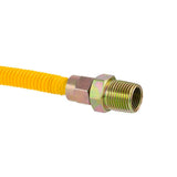 Eastman 10YE515036B 3/8 in. OD x 36 in. Stainless Steel Gas Connector 1/2 in. FIP x 1/2 in. MIP - 3
