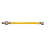 Eastman 10YE51V012B 3/8 in. OD x 12 in. EFV Gas Connector 1/2 in. FIP x 1/2 in. MIP - 2