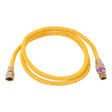 Eastman 10YE51V072B 3/8 in OD x 72 in EFV Gas Connector 1/2 in FIP x 1/2 in MIP