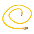 Eastman 10YE535060 3/8 in x 60 in Yellow Stainless Steel Gas Connector 3/8 in FIP x 1/2 in MIP