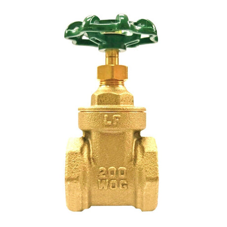 Eastman 20006LF 1/2 in. Lead Free Brass Threaded Gate Valve with FIP Connection
