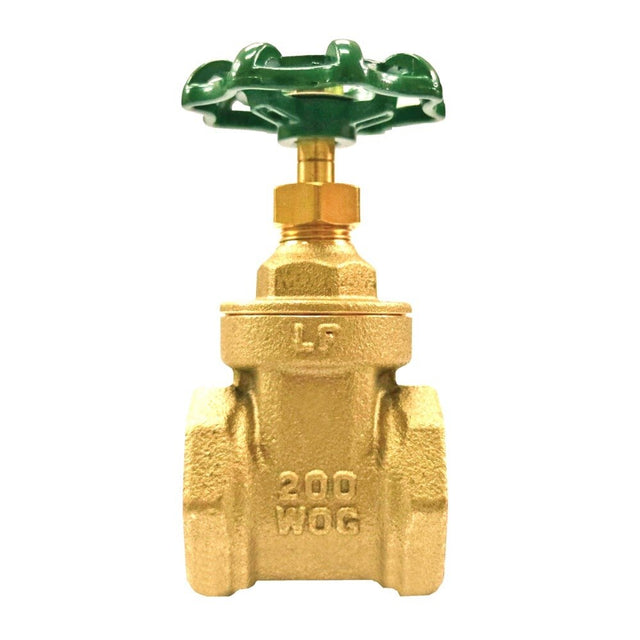 Eastman 20010LF 1 in Lead Free Brass Threaded FIP Gate Valve