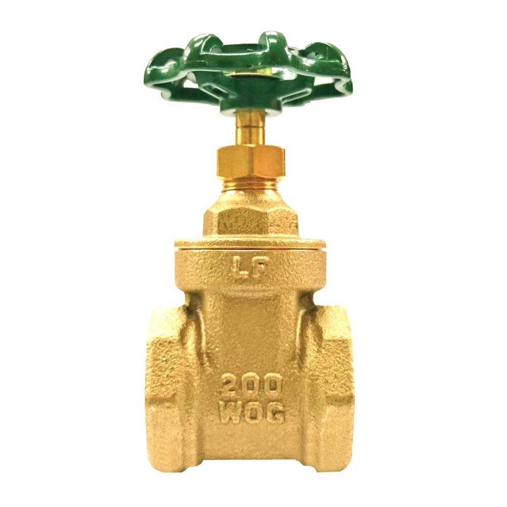 Eastman 20014LF 1-1/2 in. Lead Free Brass Threaded Gate Valve FIP