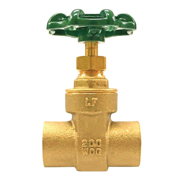 Eastman 20036LF 1-1/2 in. Lead Free Brass Gate Valve with CxC Connections