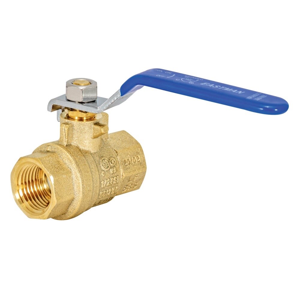 Eastman 20045LF 1/2 in. IPS Heavy-Duty Full Port Low Lead Brass Ball Valve