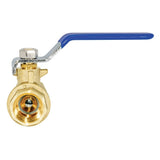Eastman 20045LF 1/2 in. IPS Heavy-Duty Full Port Low Lead Brass Ball Valve - 2