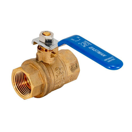 Eastman 20047LF 3/4 in x 3/4 in Lead Free Brass IPS Heavy Duty Full Port Ball Valve