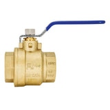 Eastman 20053LF 1-1/2 in. IPS Heavy Duty Full Port Brass Ball Valve - 3