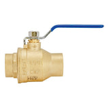 Eastman 20069LF 1-1/2 in. Sweat Heavy-Duty Full Port Brass Ball Valve - 3