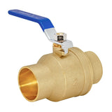 Eastman 20071LF 2 in Brass Sweat x Sweat Heavy Duty Full Port Ball Valve - 2