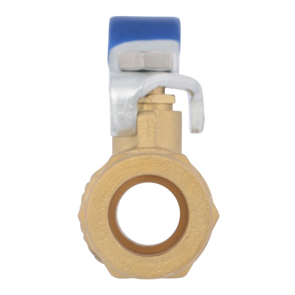 Eastman 20096LF 1/2 in. Compression x Compression Full Port Brass Ball Valve - 2