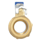 Eastman 20097LF 3/4 in Compression x 3/4 in Compression Full Port Brass Ball Valve - 3