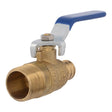 Eastman 20144LF 3/4 in. MIP x 3/4 in. PEX Barb Lead Free Brass Ball Valve
