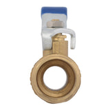 Eastman 20144LF 3/4 in. MIP x 3/4 in. PEX Barb Lead Free Brass Ball Valve - 3
