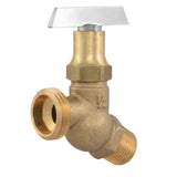 Eastman 20217 1/2 in. MIP Loose Key No-Kink Hose Bibb with Female Outlet