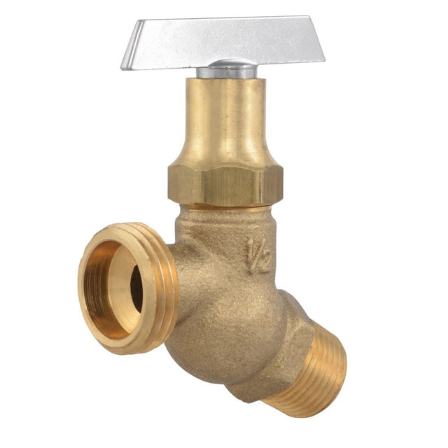 Eastman 20217 1/2 in. MIP Loose Key No-Kink Hose Bibb with Female Outlet