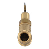 Eastman 20217 1/2 in. MIP Loose Key No-Kink Hose Bibb with Female Outlet - 3