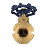 Eastman 20221 1/2 in. FIP Brass Sillcock Hose End Valve - 2