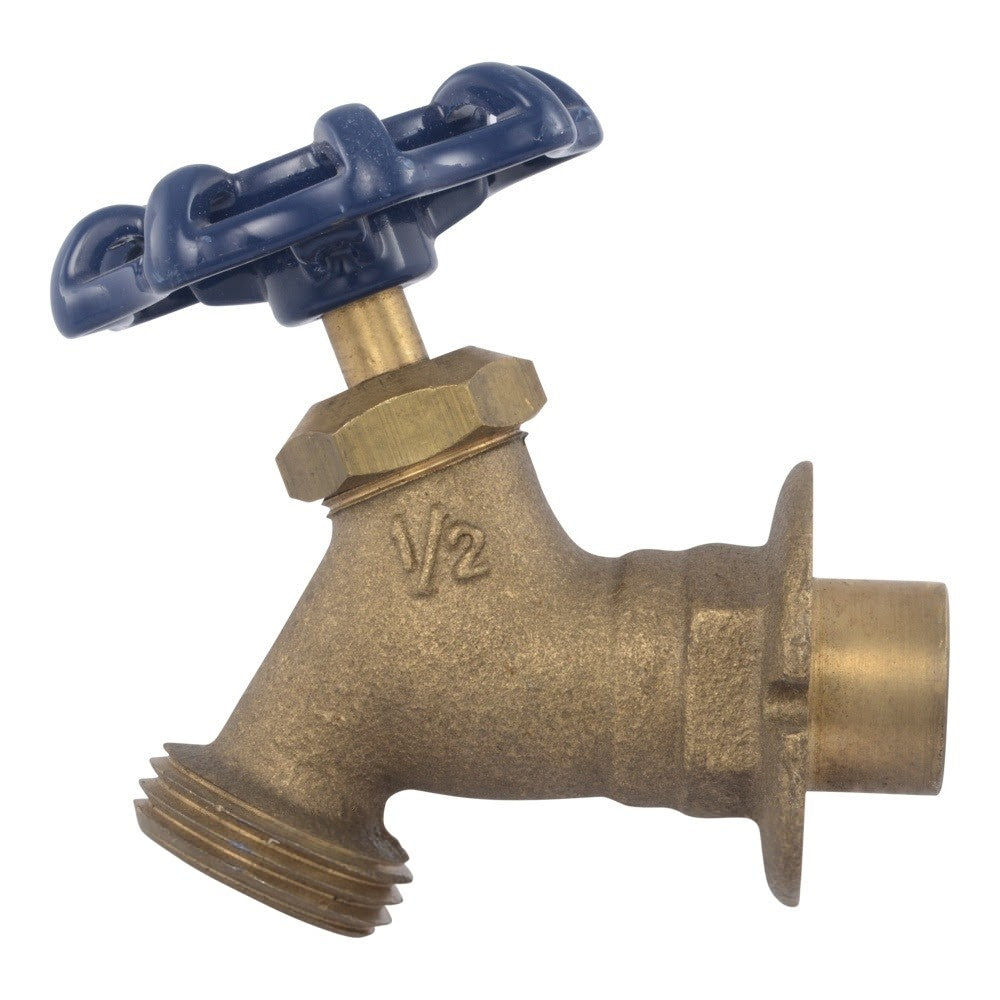 Eastman 20222 1/2 in. Sweat Brass Sillcock Valve for Copper Pipe - 2