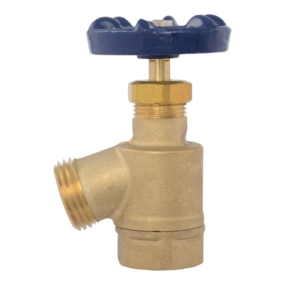 Eastman 20253 3/4 in FIP Brass Bent Nose Garden Valve for Irrigation - 2