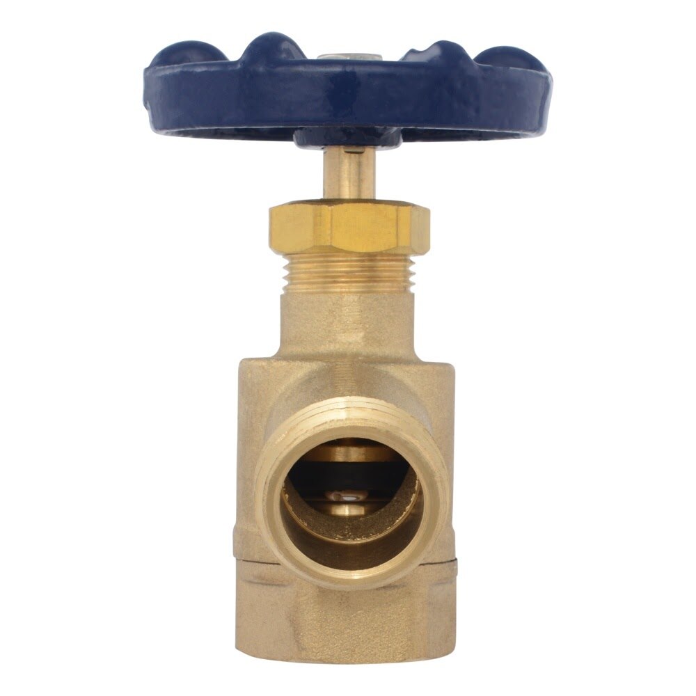 Eastman 20253 3/4 in FIP Brass Bent Nose Garden Valve for Irrigation - 3
