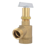 Eastman 20263 3/4 in. FIP Bent Nose Hose Bibb with Loose Key - 3