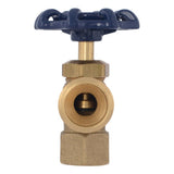 Eastman 20281 1/2 in. FIP Brass Boiler Drain Valve with Male Hose Thread Outlet - 2