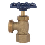 Eastman 20281 1/2 in. FIP Brass Boiler Drain Valve with Male Hose Thread Outlet - 3